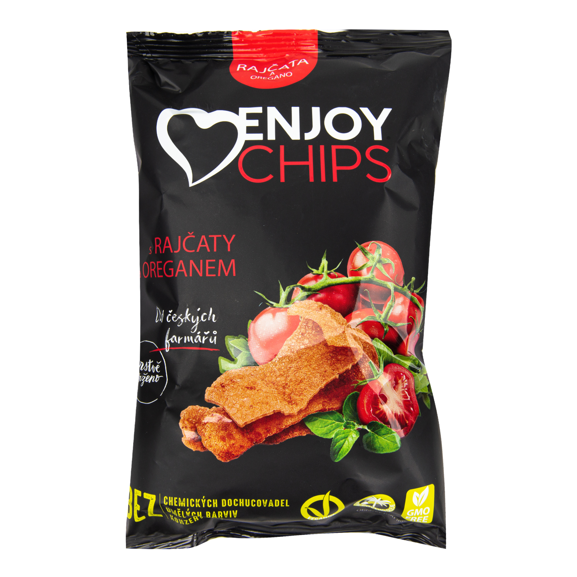 Chipsy bramborové pečené s rajčaty a oregánem 40 g ENJOY CHIPS SE
