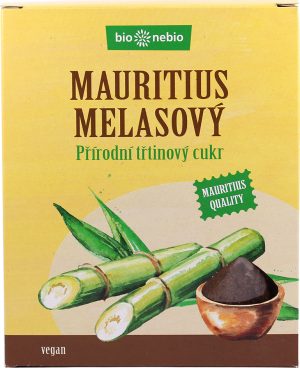 Přírodní třtinový cukr MELASOVÝ bio*nebio 300 g