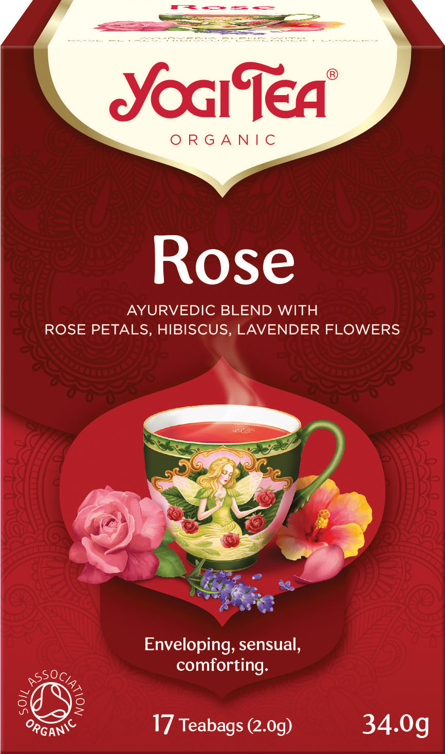 Bio Růže Yogi Tea 17 x 2 g
