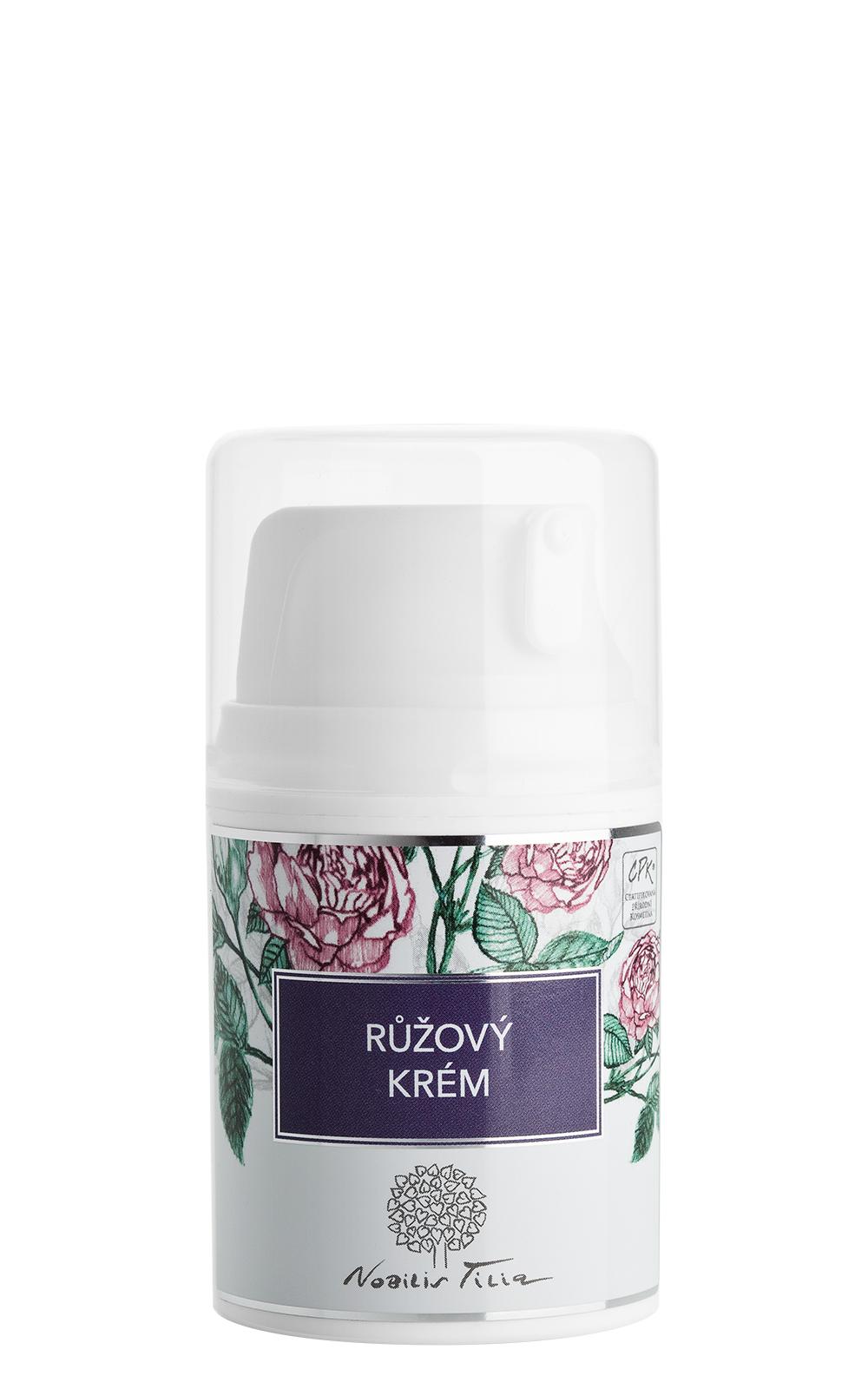 Růžový krém: 50 ml